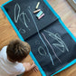 ChalkScapes Roll-Up Chalk Mat With 5 Jumbo Chalks