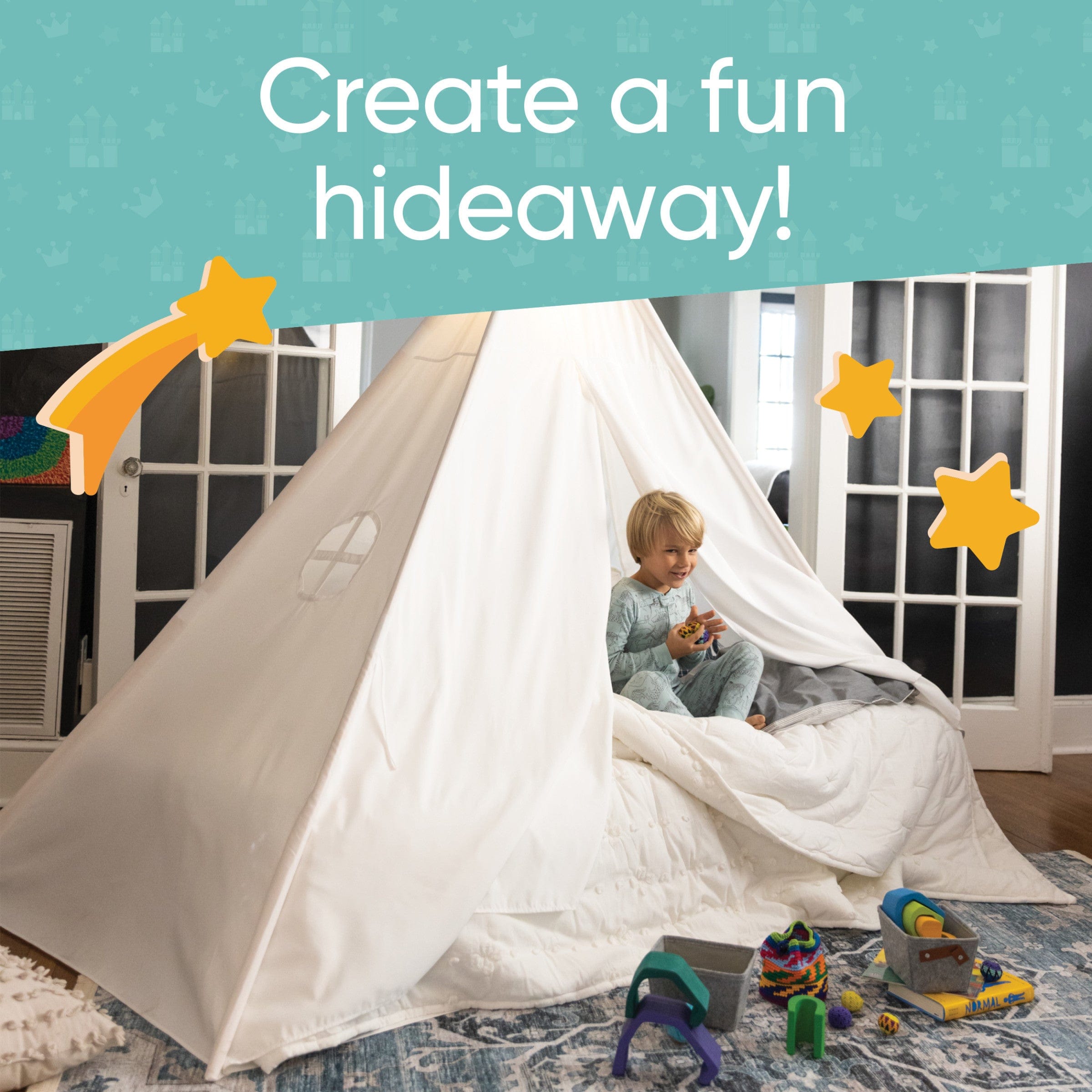 Hearthsong galactic bed tent deals