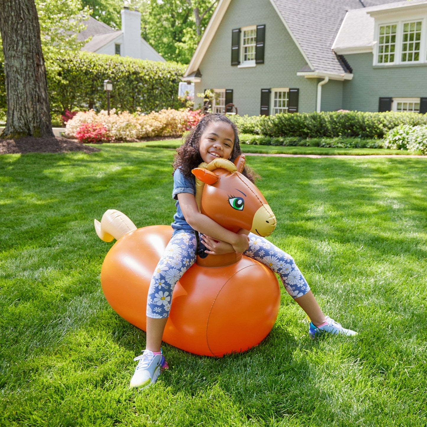 Inflatable Ride-On Hop 'n Go Horses