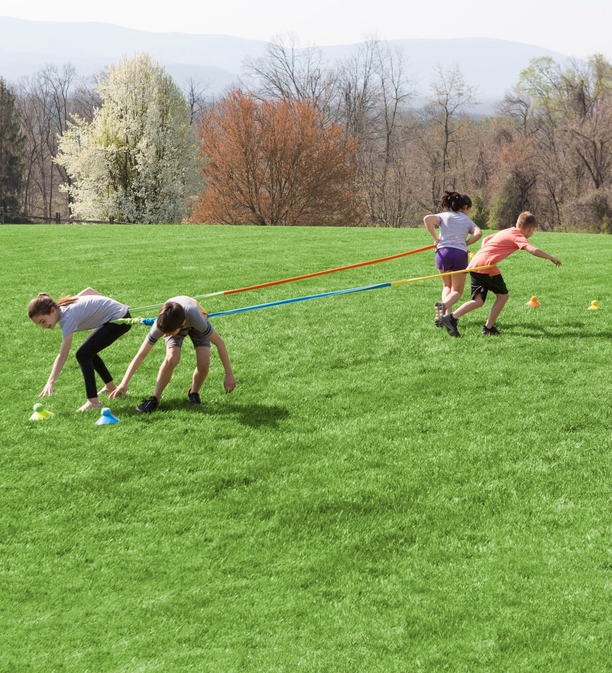 Multi-Way Tug-of-War Game