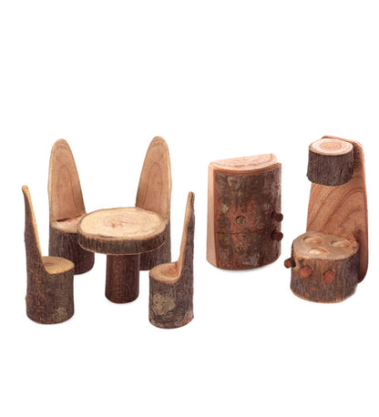 7-Piece Tree Blocks Kitchen Furniture Set