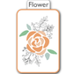 Flower Fabric Art Kit