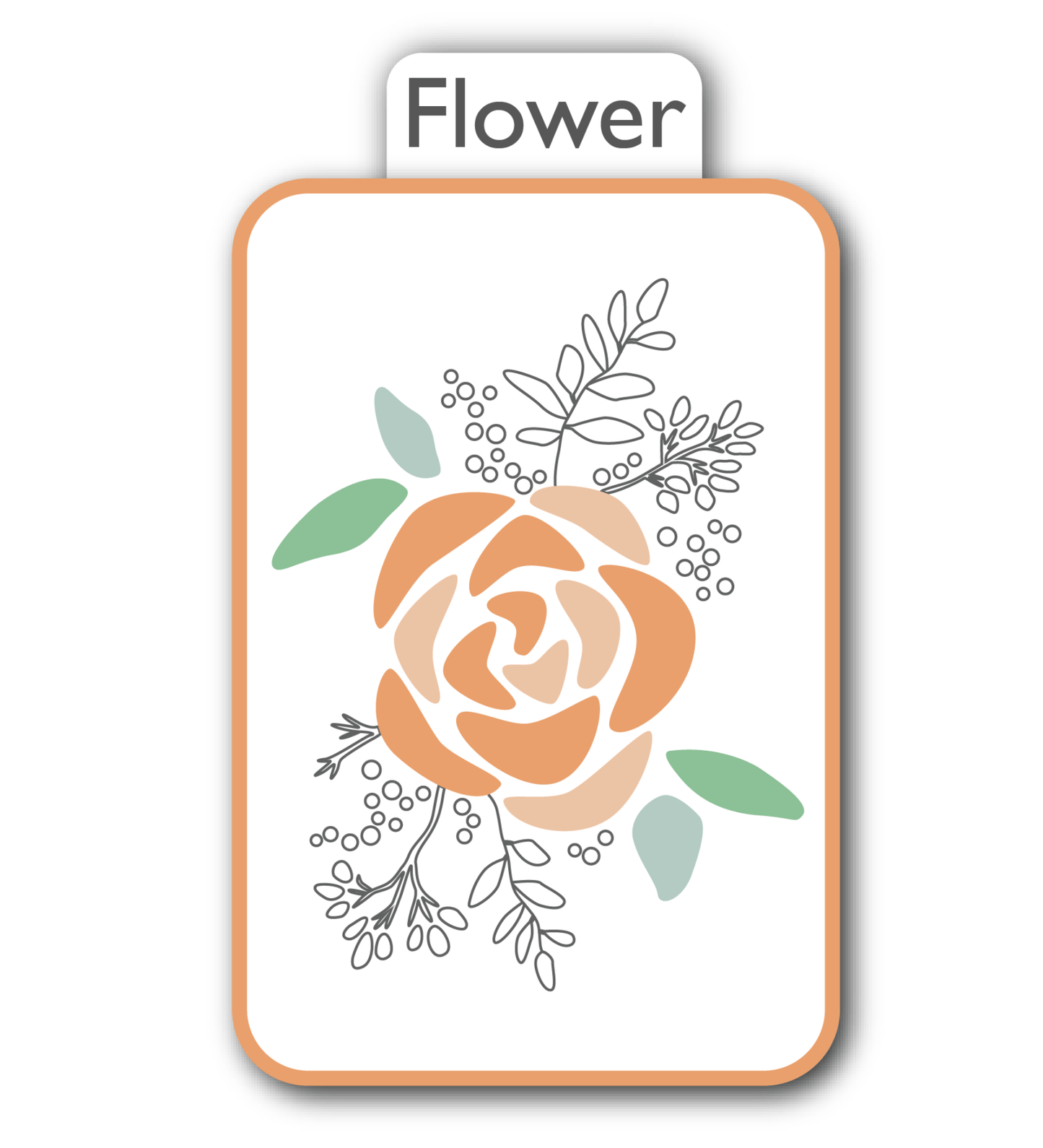 Flower Fabric Art Kit