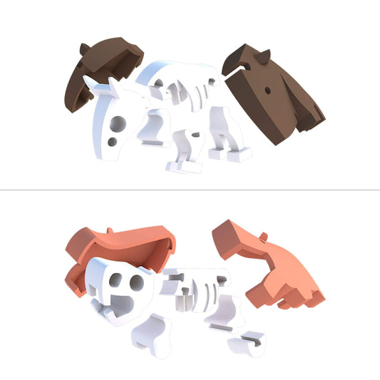 Savanna Adventure Bundle: Gnu And Hippo