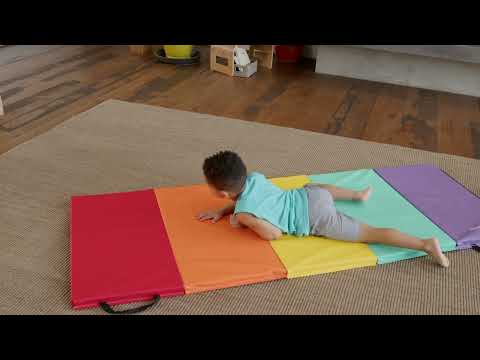 5-Panel Folding Gymnastics Tumbling Mat – Hearthsong