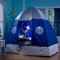 Galactic Bed Tent With Starburst LED Light
