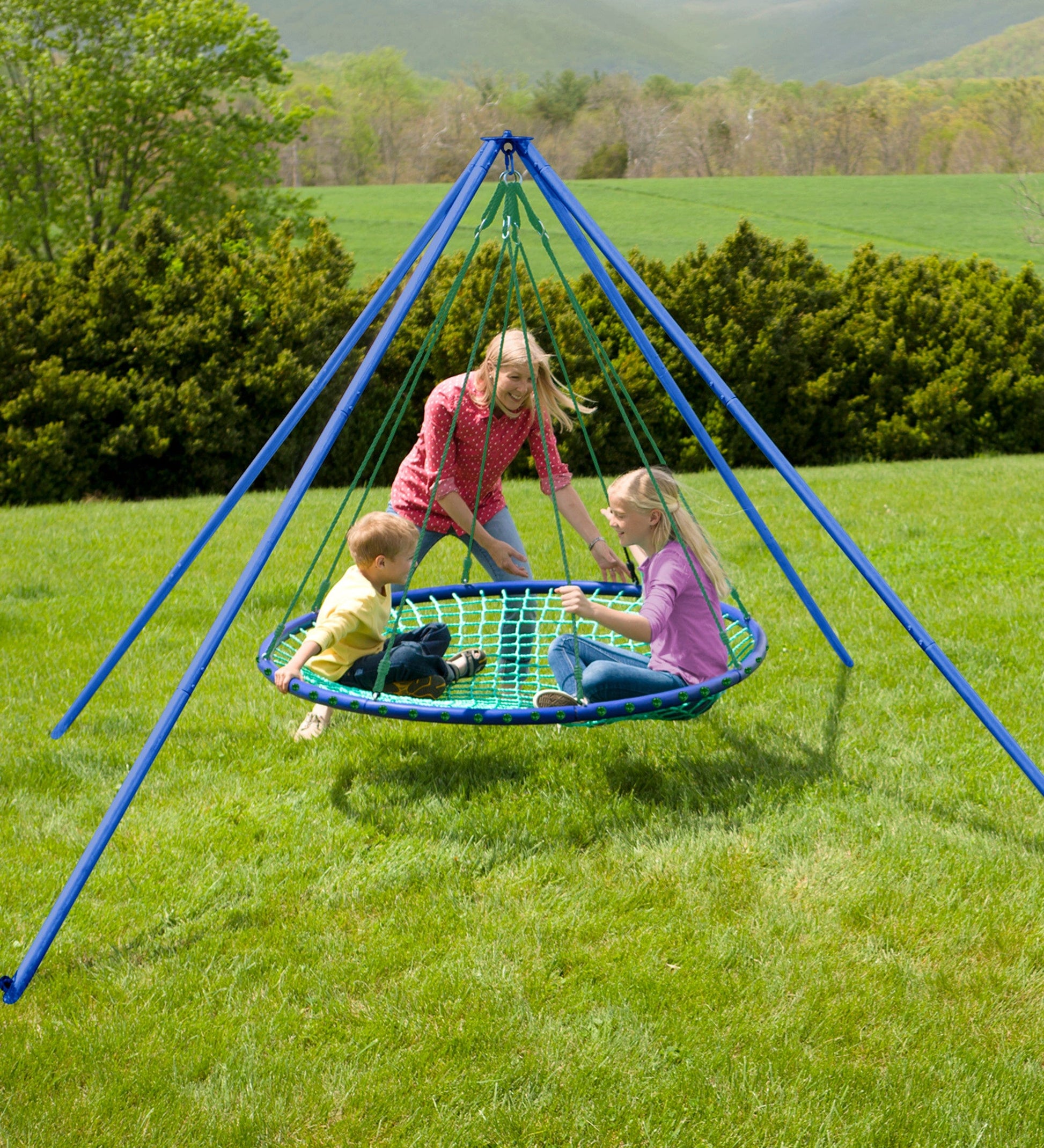 Vortex Spinning Spinning Ring Swing 60-Inch Sky Island Round Swing