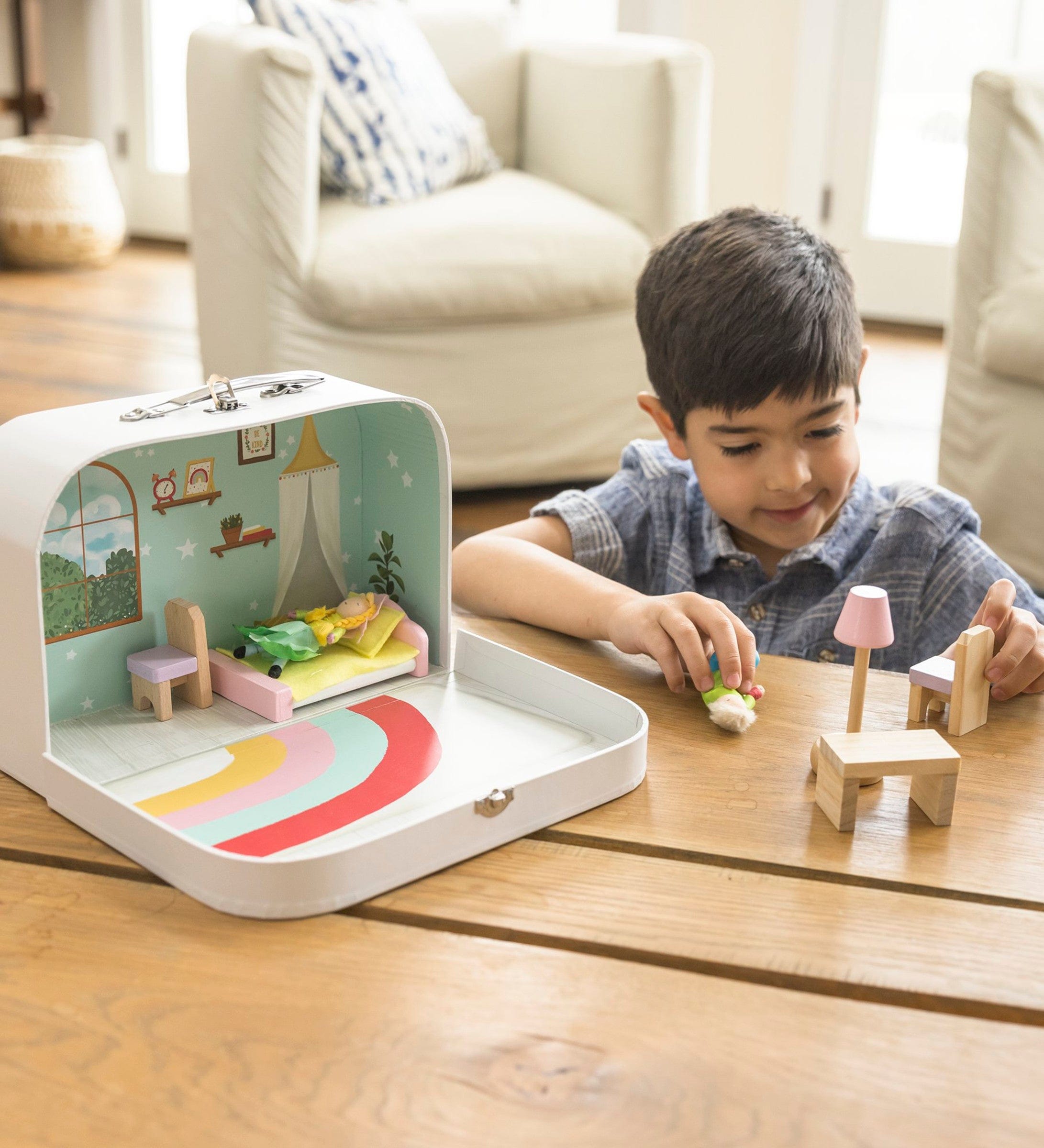 Travel dollhouse clearance