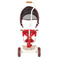 3-In-1 Foldable Tricycle With Canopy