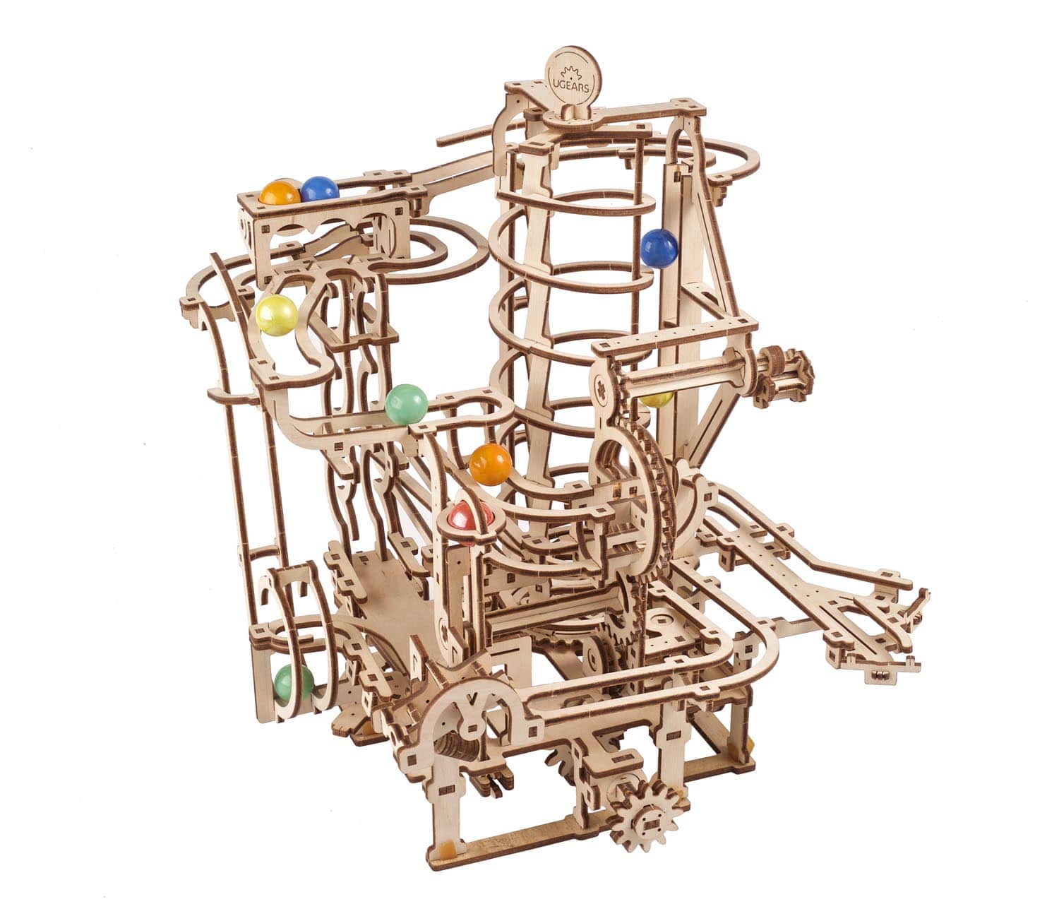 Spiral Drawing Wooden Kit : DIY 3D Wood : Mechanical Art