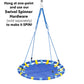 40-Inch Giant Super Loop Backyard Saucer Swing