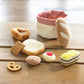 8-Piece Felt Fabric Pretend-Play Bread Basket