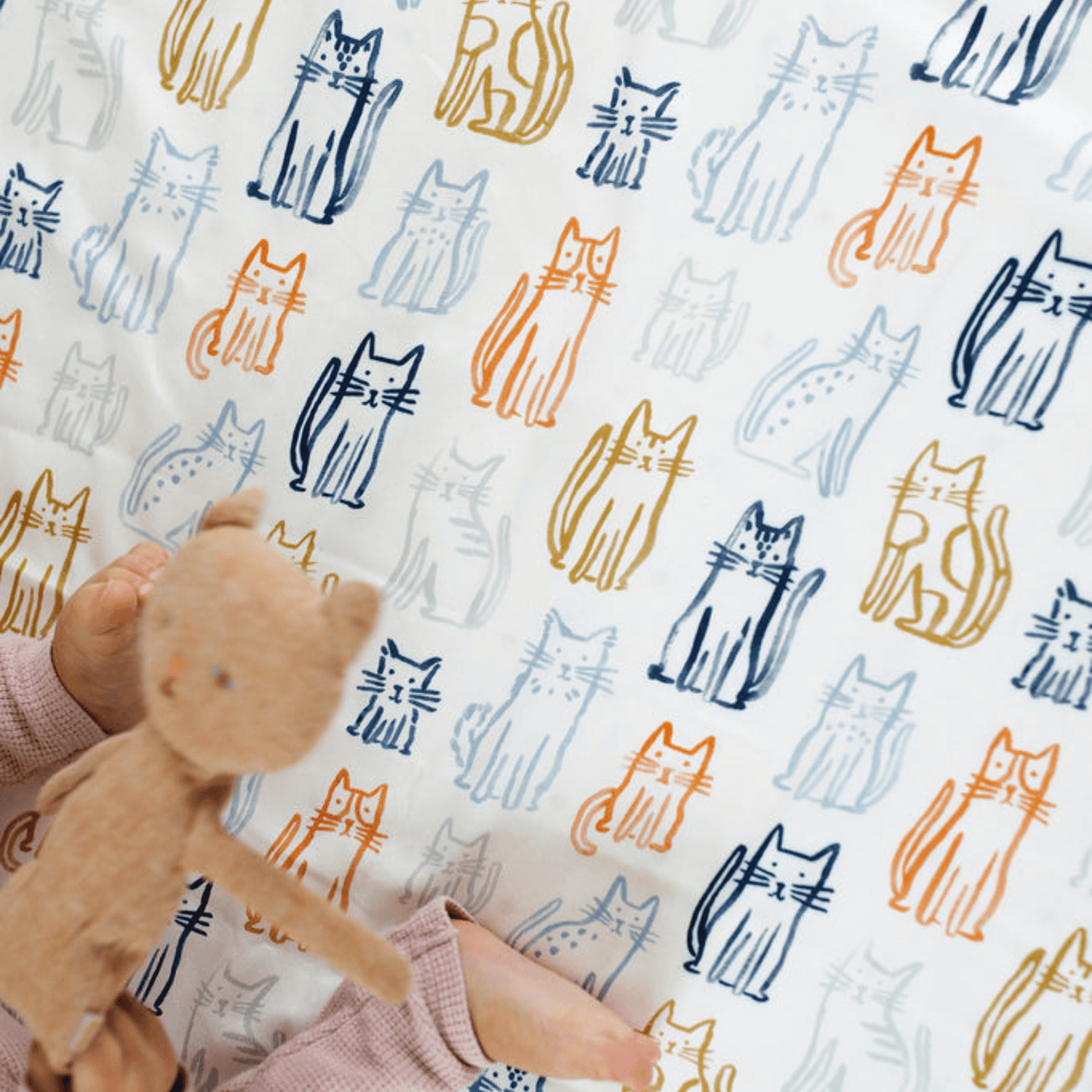 Cats Play Mat Cover