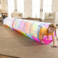 Pop-Up Rainbow Play Tents and Tunnels, Set of 4