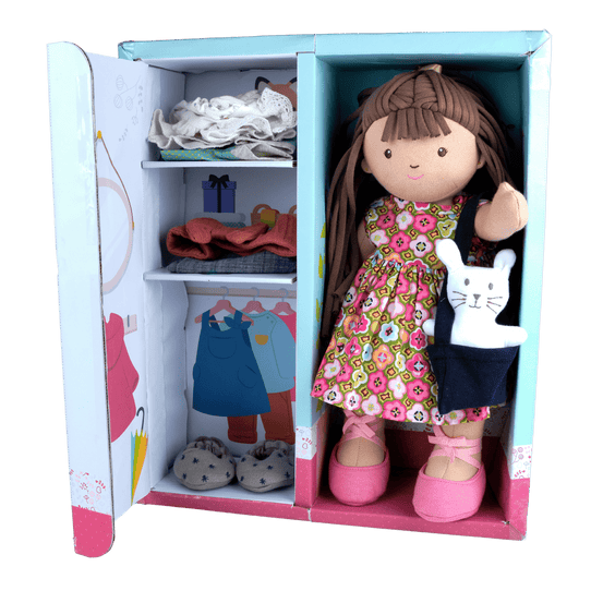Sofia Jointed & Dressable Doll With Accessories