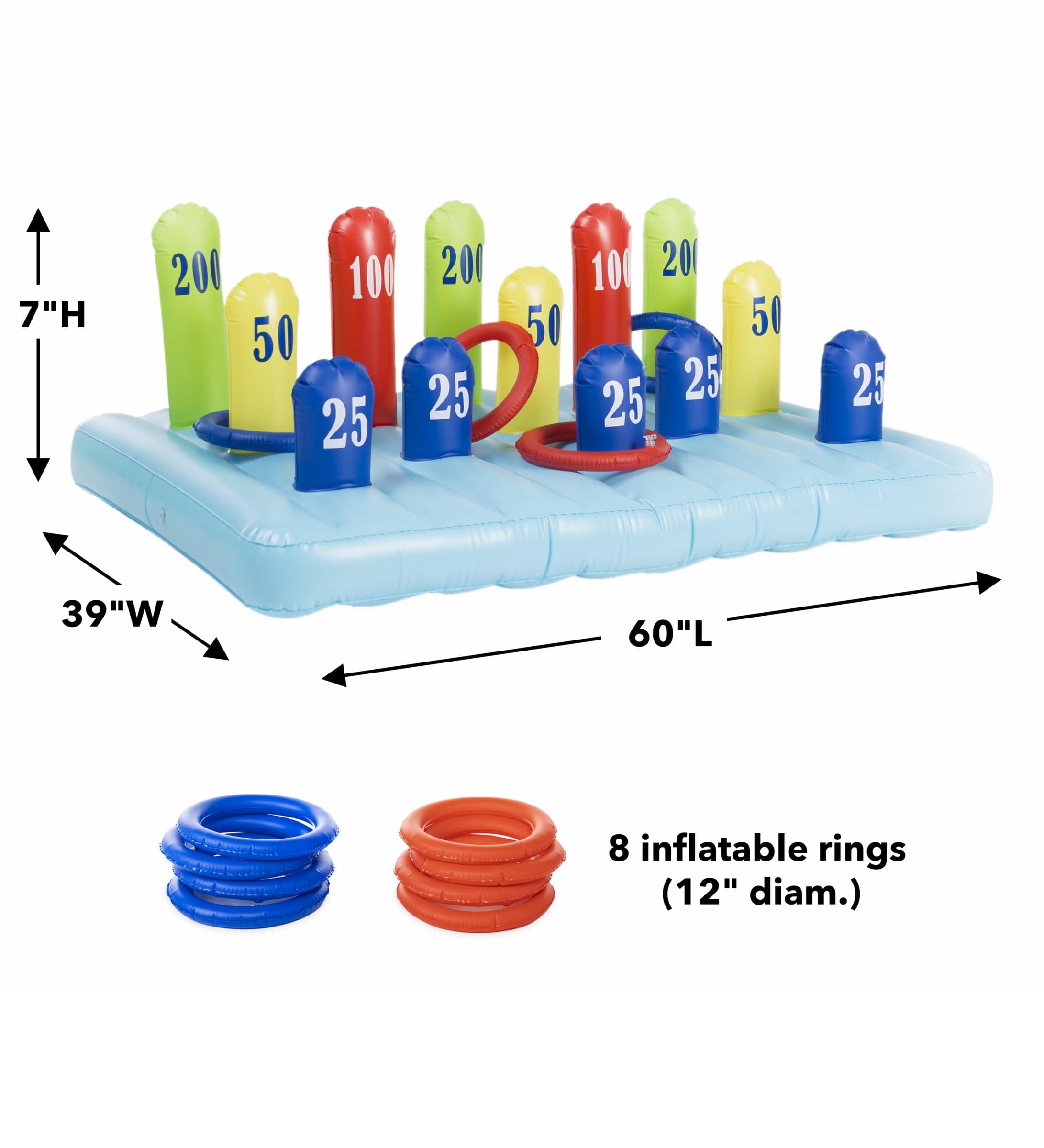 Epic Ring Toss Inflatable Game Rental | Five Little Monkeys | Livonia,  Michigan