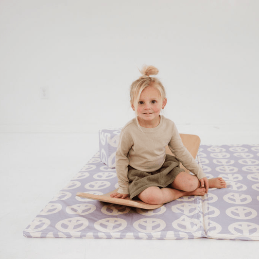 Peace Sign Play Mat Cover