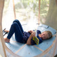 HugglePod Panorama HangOut Mesh Hanging Tent with Lights