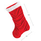 Super-Sized Red Velveteen Christmas Stocking