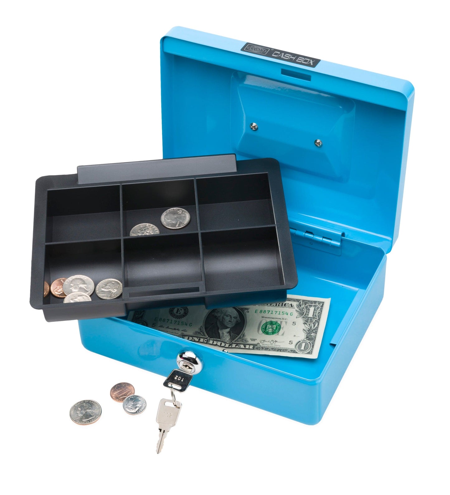 My First Business Metal Cash Lockbox