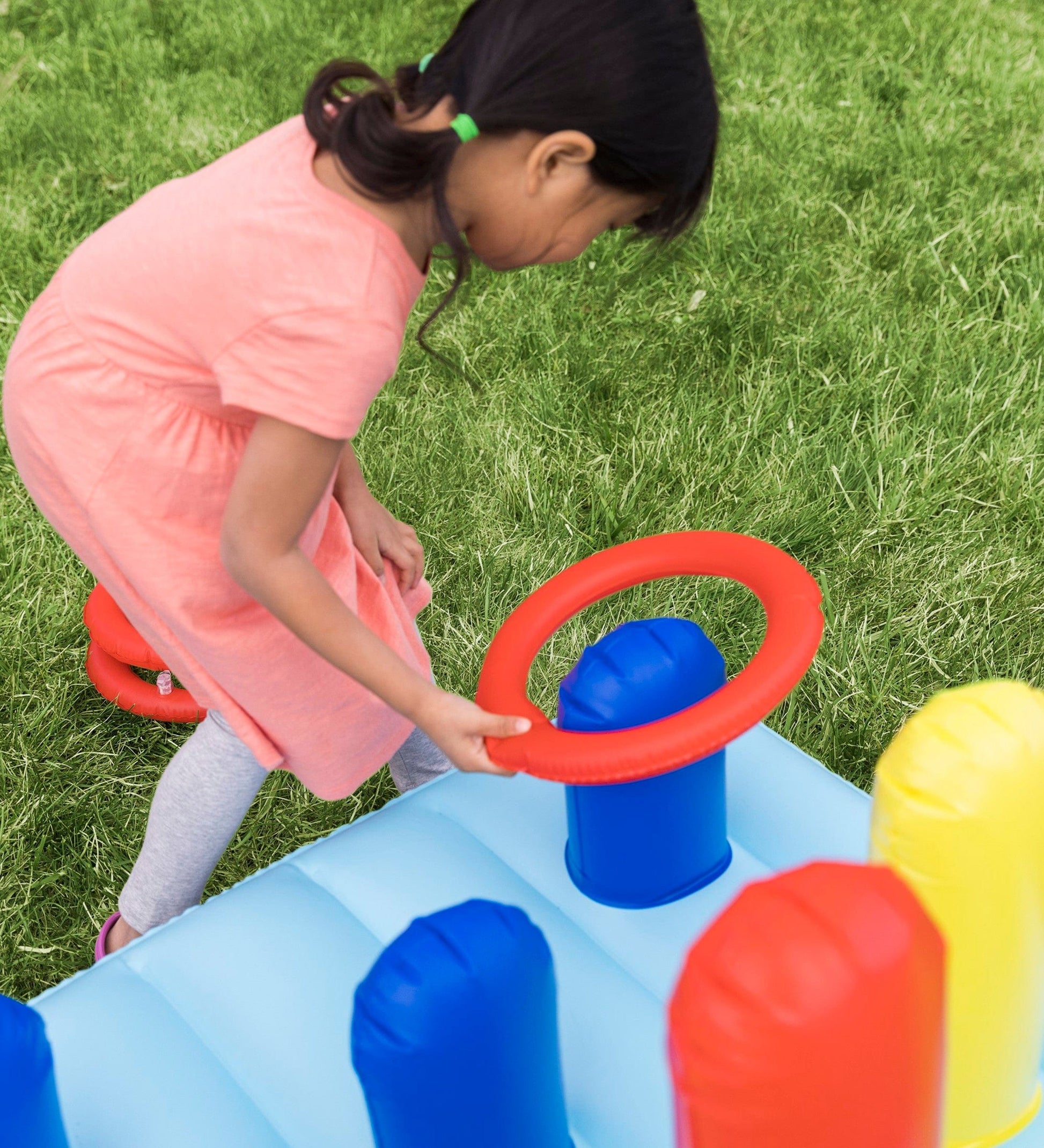 Giant Inflatable Ring Toss Backyard Carnival Game