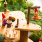 Tree Fort Kit with Furniture and Woodland Friends Dolls
