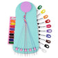 DIY Classic Friendship Bracelet-Making Kit with Thread