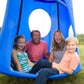 HugglePod HangOut Nylon Family Hanging Tent with Quilted Floor Mat and LED Lights