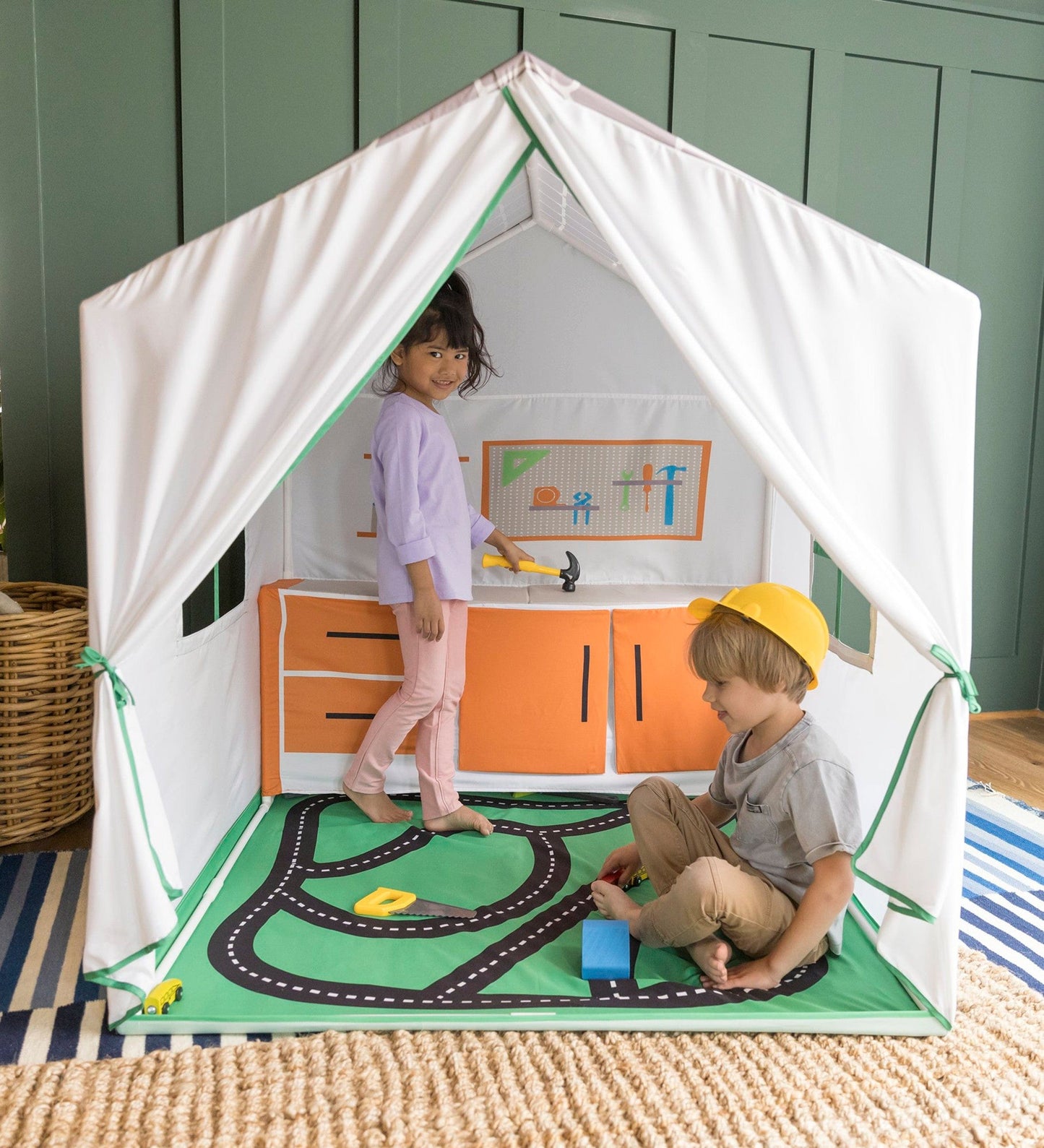 50-Inch Garage and Tool Workshop Playhouse Tent