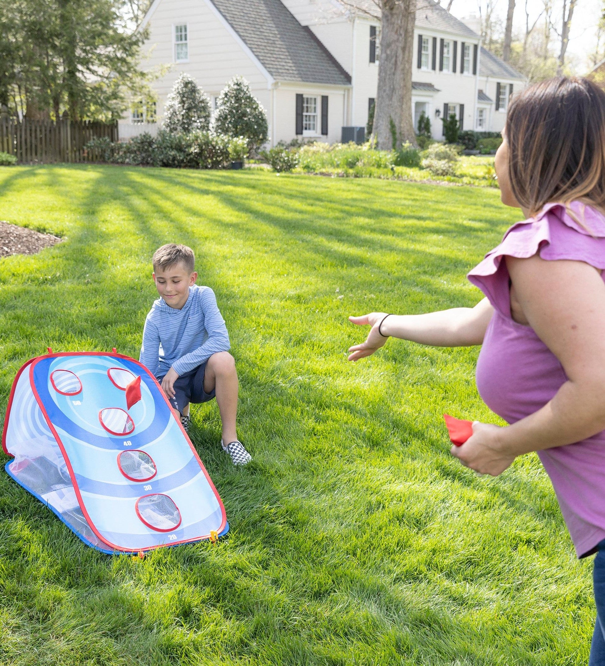 Outdoor Games, Outdoor Bean Bag Toss Game, Backyard and Lawn Game for  Indoor and Outdoor Use,for Adults and Kids