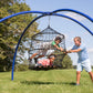 50-Inch Playful Rope HangOut Climber Swing and Stand Set