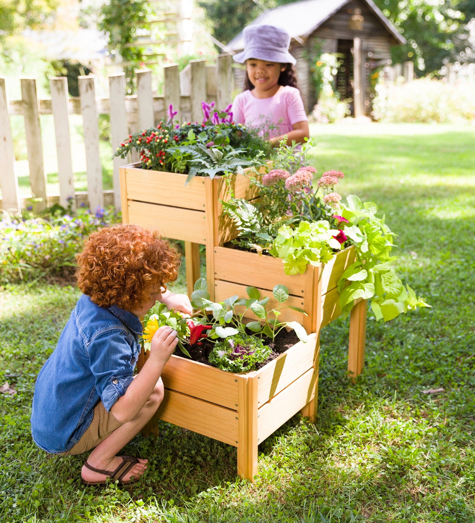 Grow With Me Triple Garden Planter