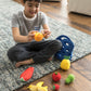 7-Piece Felt Fabric Pretend-Play Food Basket