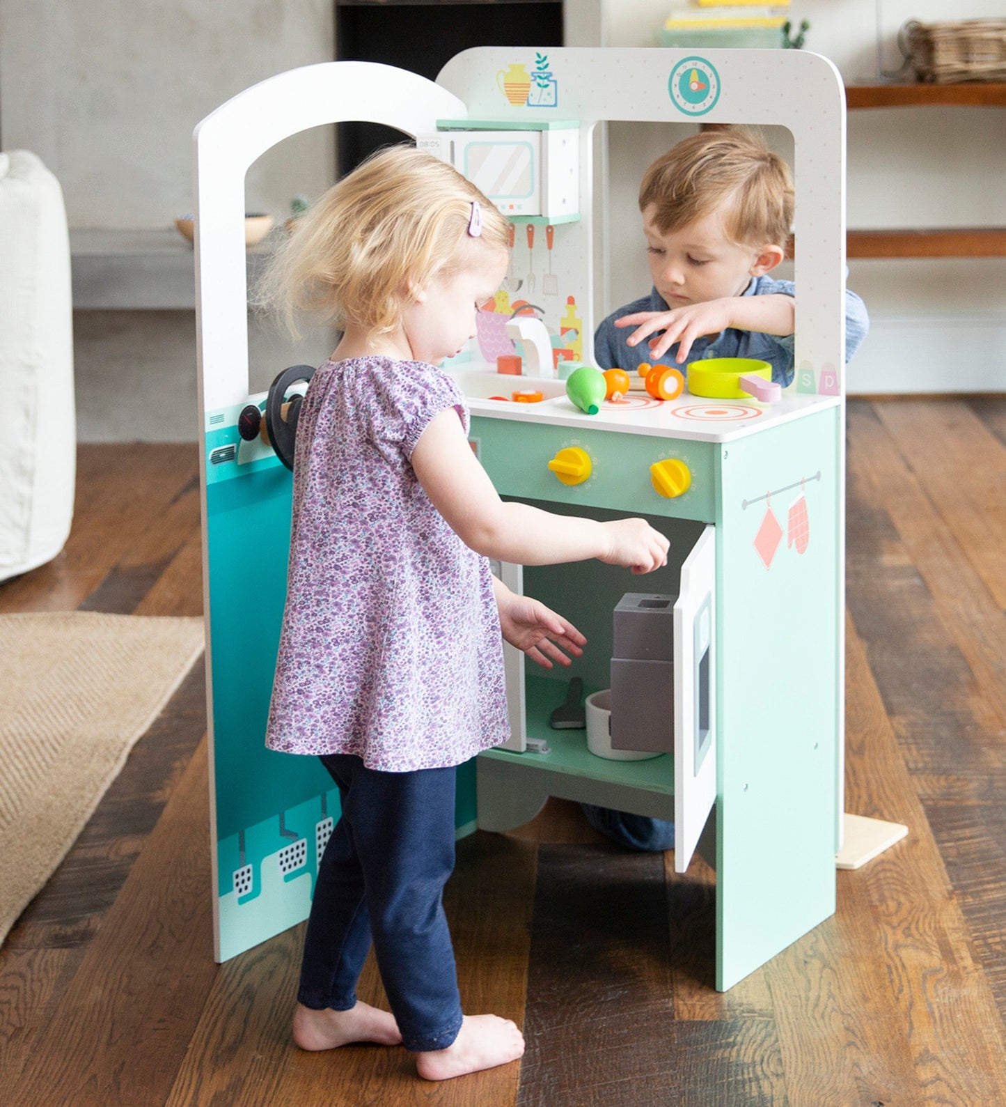 Wooden Play Kitchen  Pretend Play Kitchen