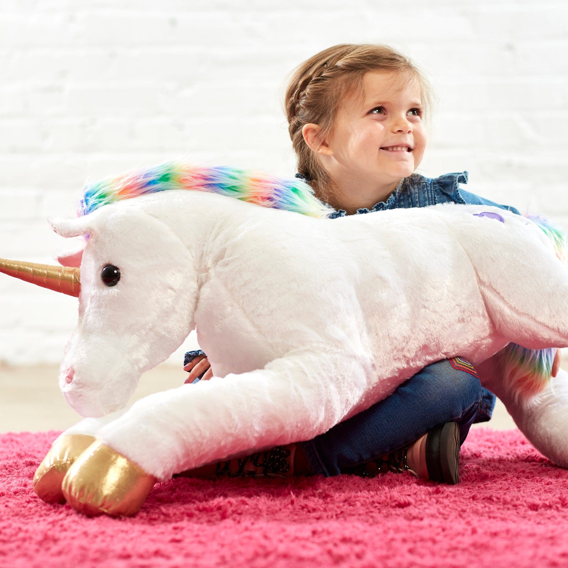 Razzle the Jumbo Plush Unicorn