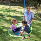 46-Inch Bright Mega FunShine Adjustable Round Bungee Swing