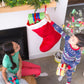 Super-Sized Red Velveteen Christmas Stocking