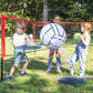 Jumbo 3-in-1 Adjustable Three-Square Game Set