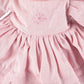 Amelia Lt. Brown Hair Doll In Pink Linen Dress With Display Box