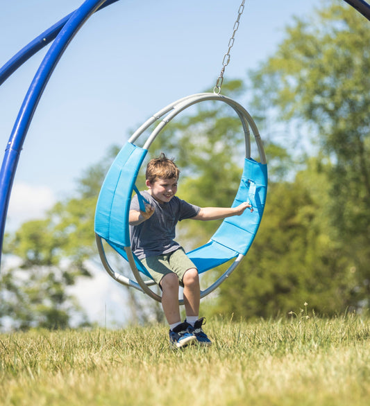 40-Inch Aerial Hoop Spinning Round Swing