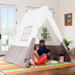 7-Foot A-Frame Tent with Sturdy Metal Poles