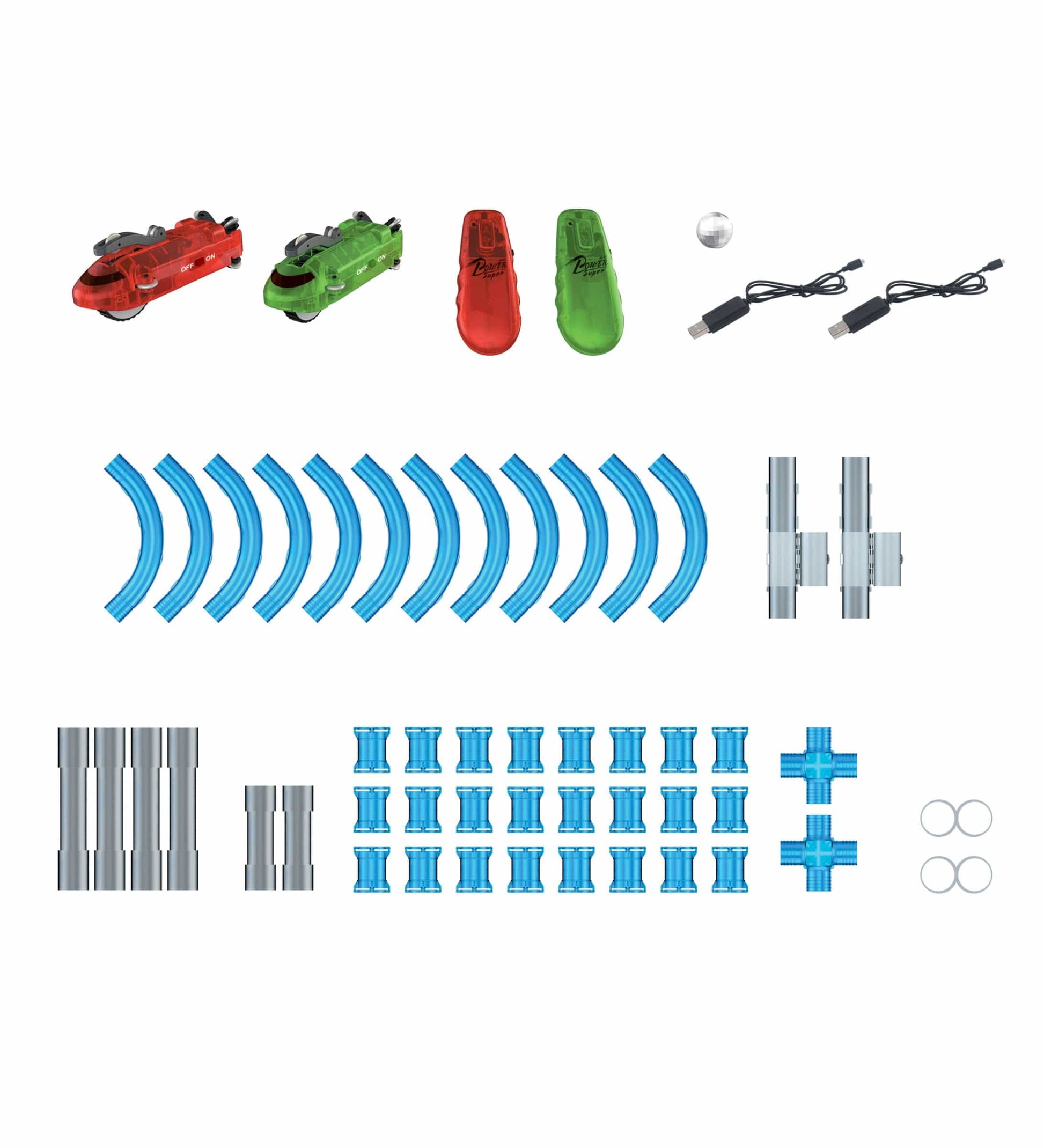 Tunnel Racer 71-Piece Track Set