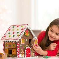 Wooden Gingerbread Advent House