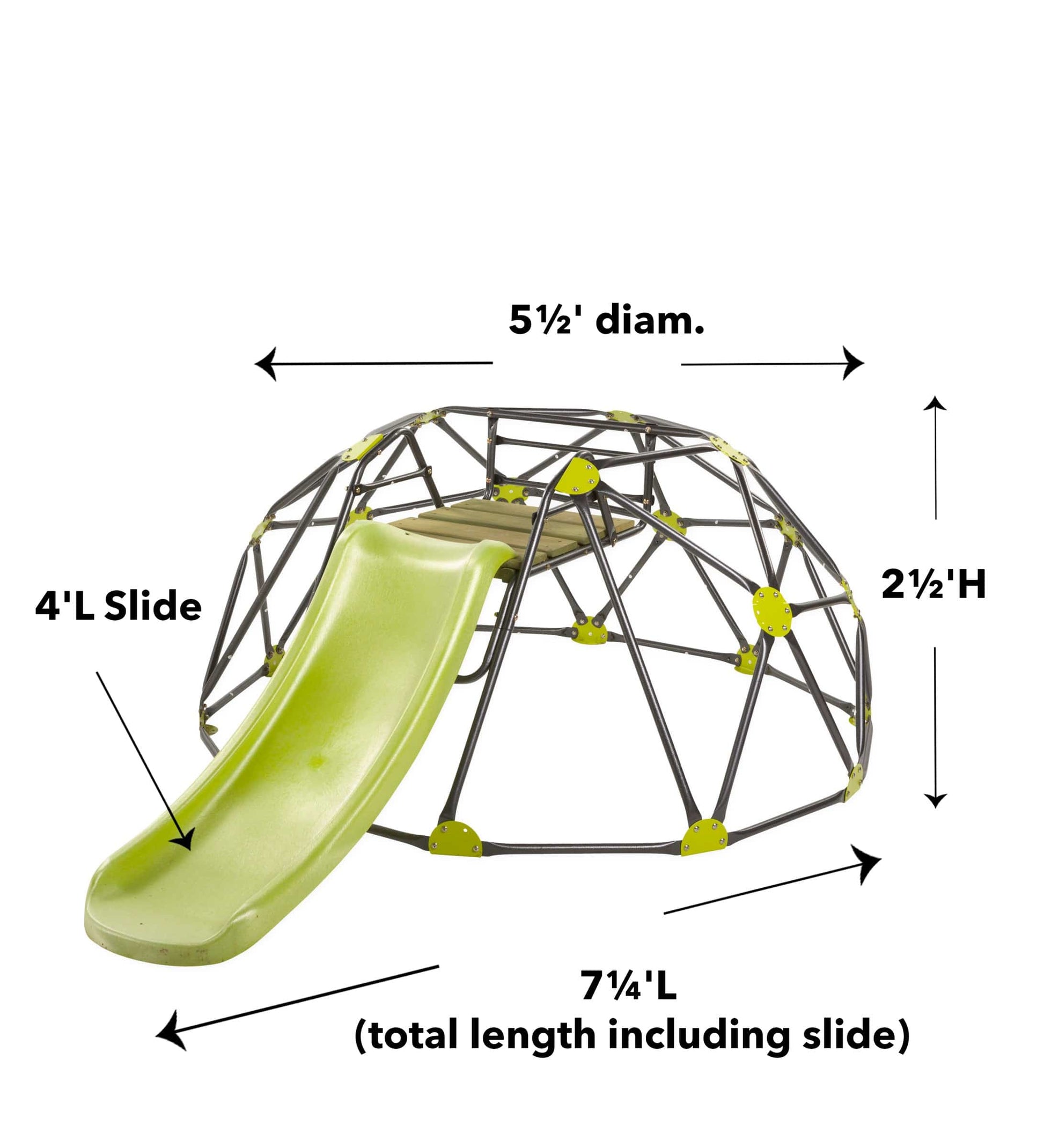 Climbing Dome with Slide
