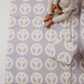 Peace Sign Play Mat Cover