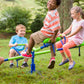 Quad-Seat Teeter Totter