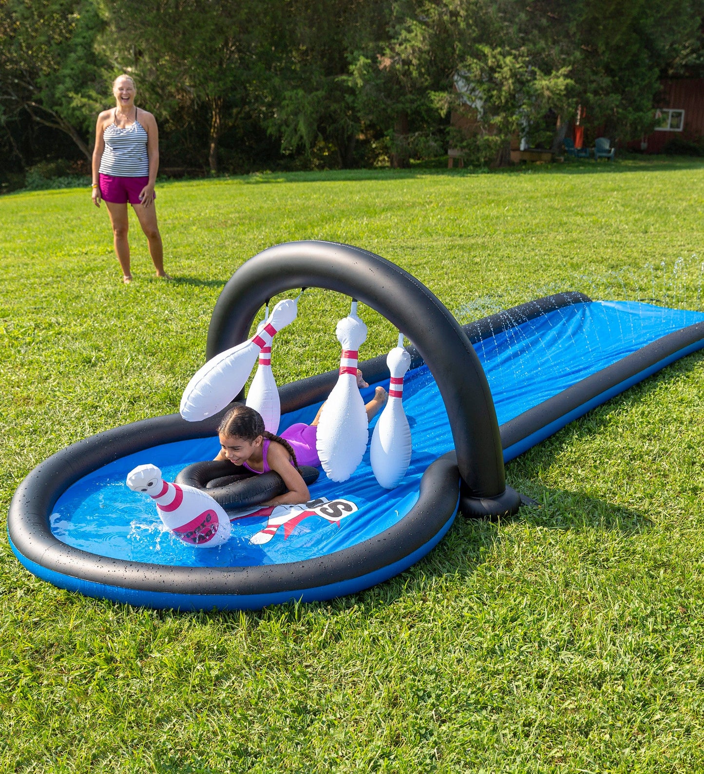 Strike Zone 18-Foot Bowling Water Slide