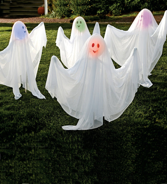 Garden Ghosts, Set of 4
