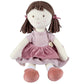 Brook Brown Hair With Pink Dress