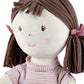 Brook Brown Hair With Pink Dress